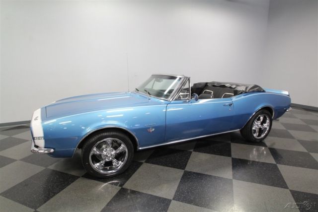 1967 Blue Chevrolet Camaro