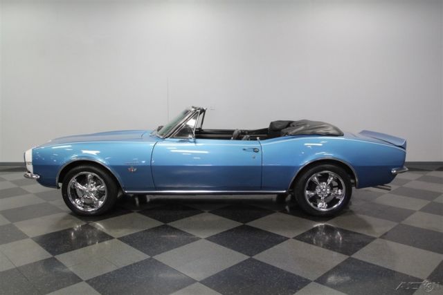 1967 Blue Chevrolet Camaro