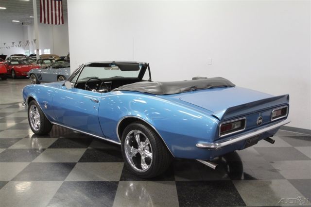 1967 Blue Chevrolet Camaro