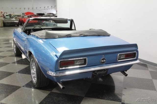 1967 Blue Chevrolet Camaro
