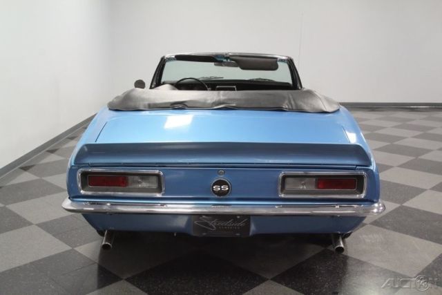 1967 Blue Chevrolet Camaro