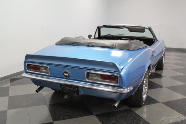 1967 Blue Chevrolet Camaro