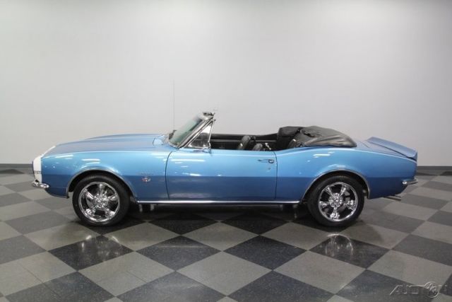 1967 Blue Chevrolet Camaro