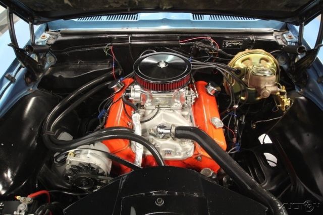 1967 Blue Chevrolet Camaro