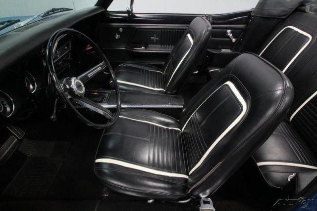 1967 Blue Chevrolet Camaro