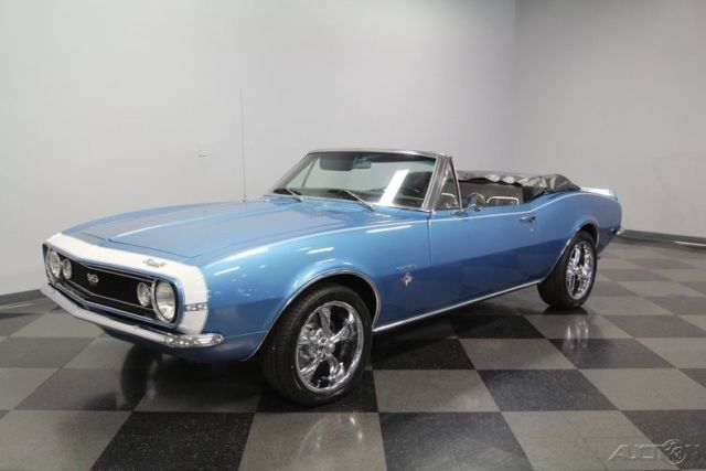 1967 Blue Chevrolet Camaro