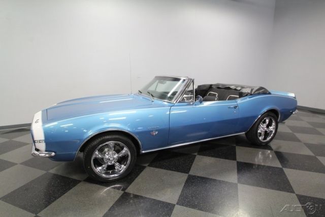 1967 Blue Chevrolet Camaro