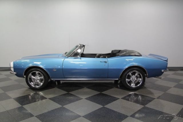 1967 Blue Chevrolet Camaro