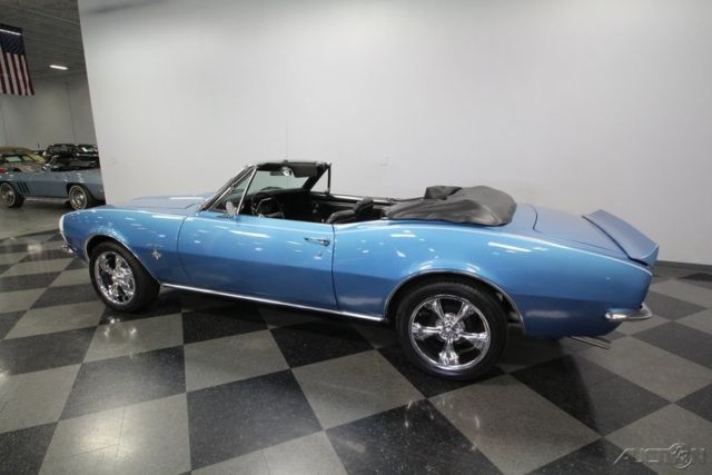 1967 Blue Chevrolet Camaro