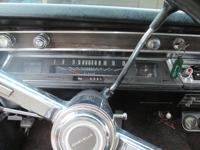 1967 white Chevrolet El Camino Coupe