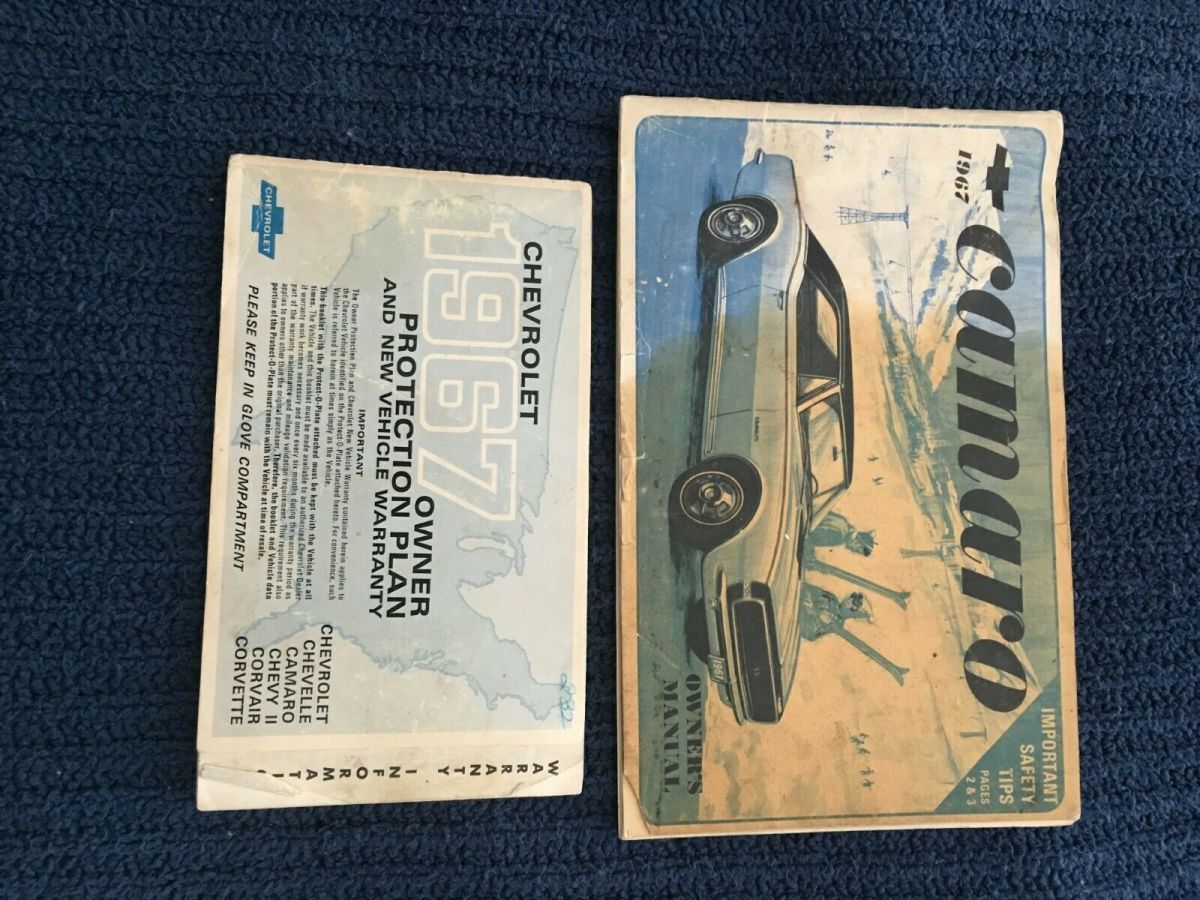 1967 Green Chevrolet Camaro