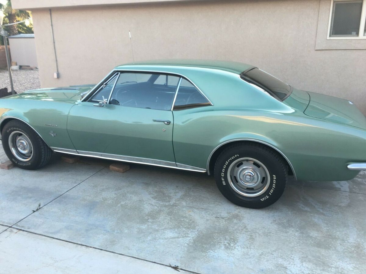 1967 Green Chevrolet Camaro