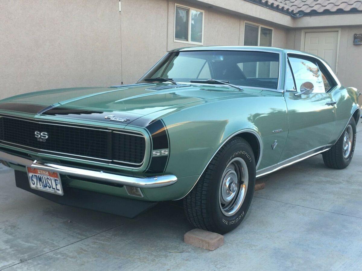 1967 Green Chevrolet Camaro