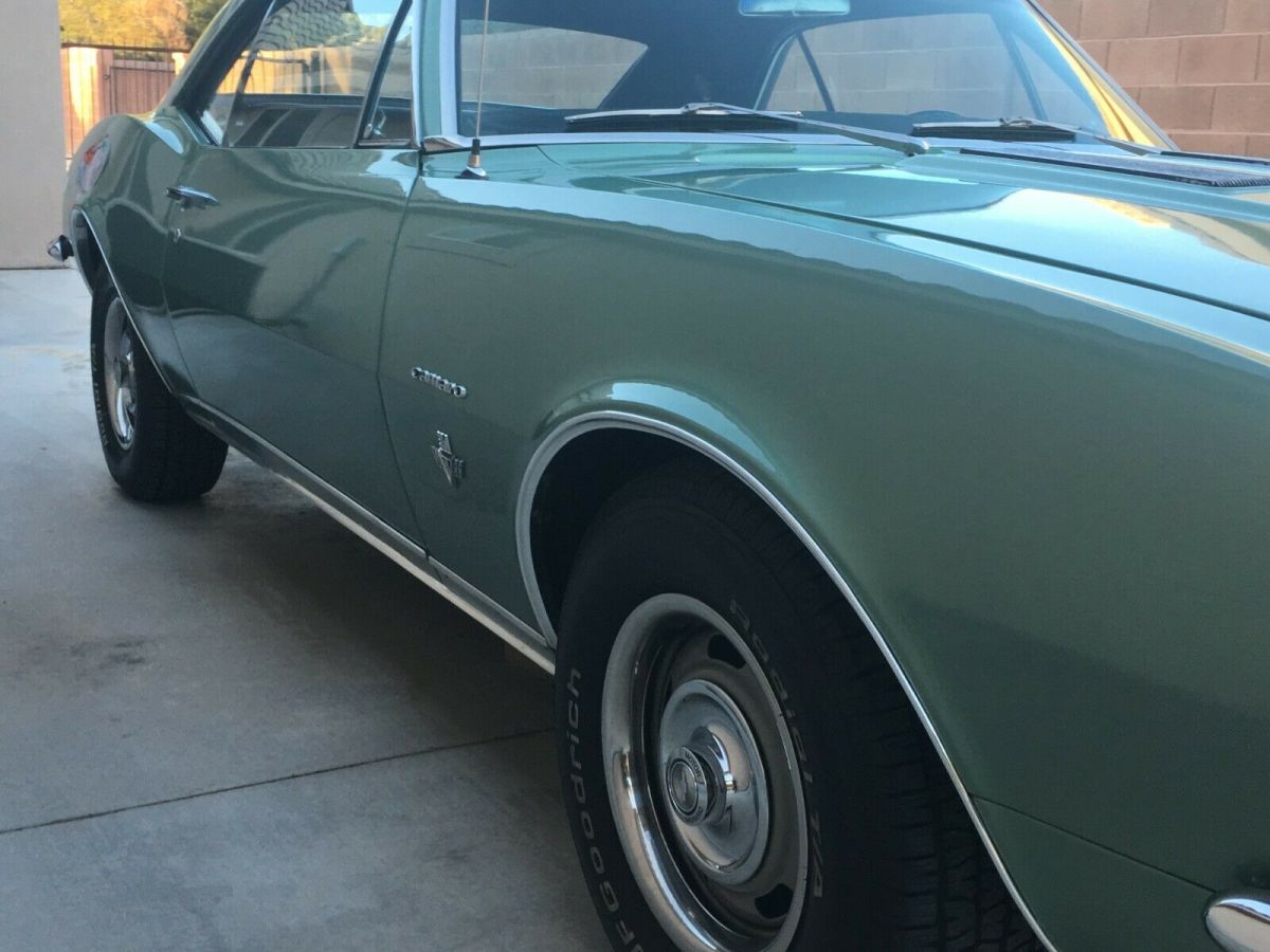 1967 Green Chevrolet Camaro