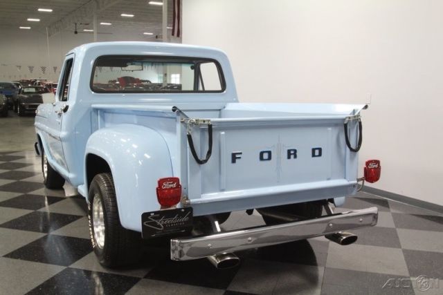 1967 Blue Ford F-100