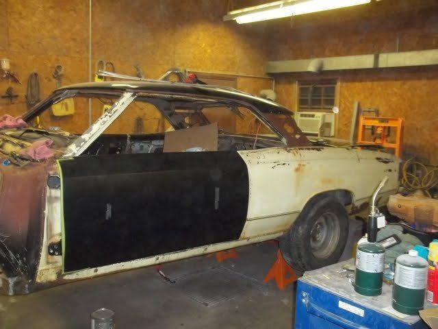 1967 Butternut/Butternut Chevrolet Chevelle Coupe