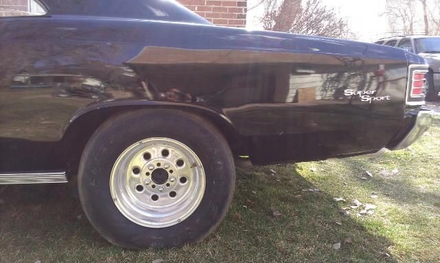 1967 Black Chevrolet Chevelle 2 Dr