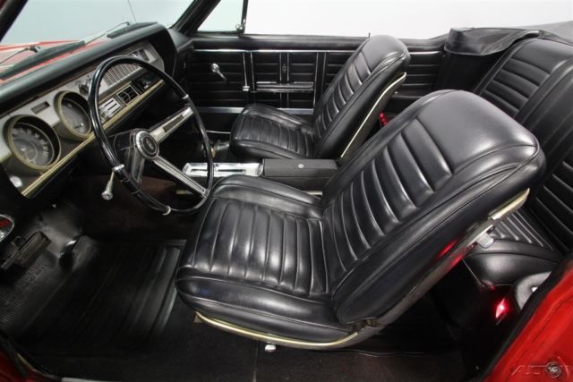 1967 Red Oldsmobile Cutlass