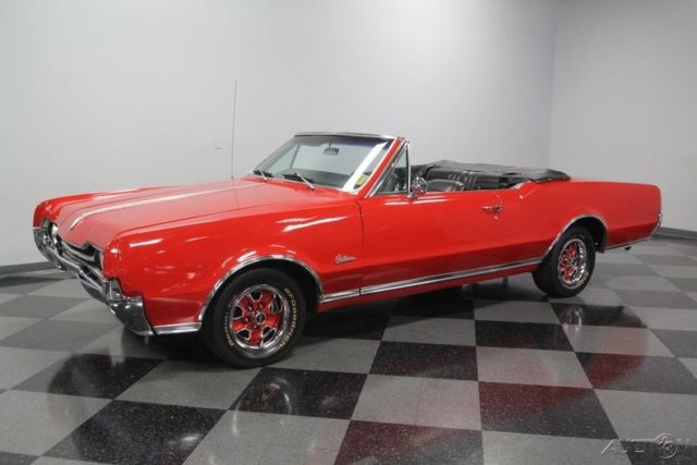 1967 Red Oldsmobile Cutlass