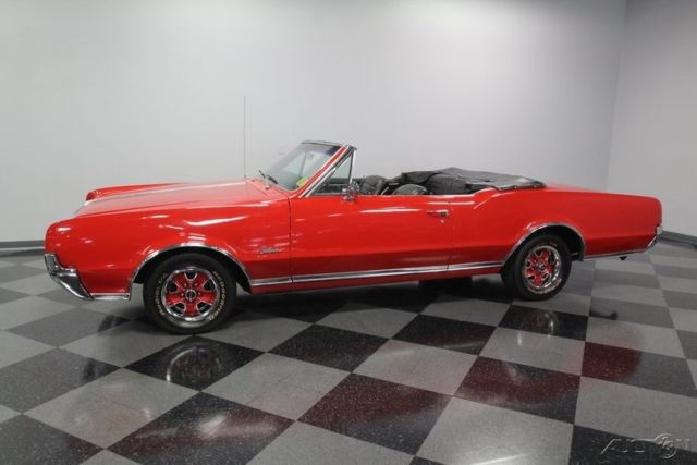 1967 Red Oldsmobile Cutlass