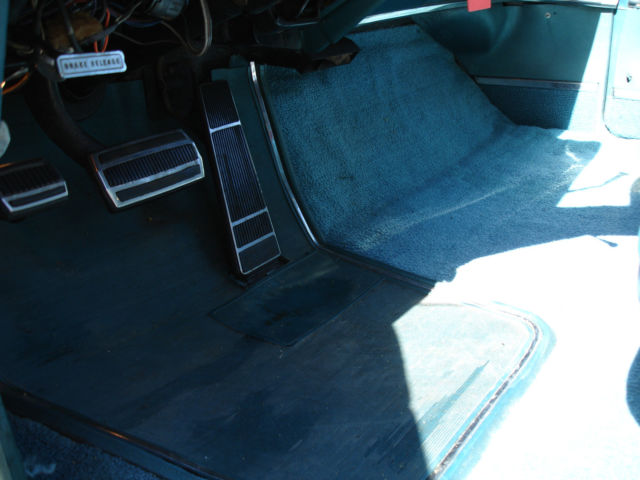 1967 Teal Oldsmobile Toronado Coupe