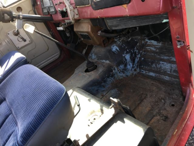 1967 Red Toyota Land Cruiser 2 door