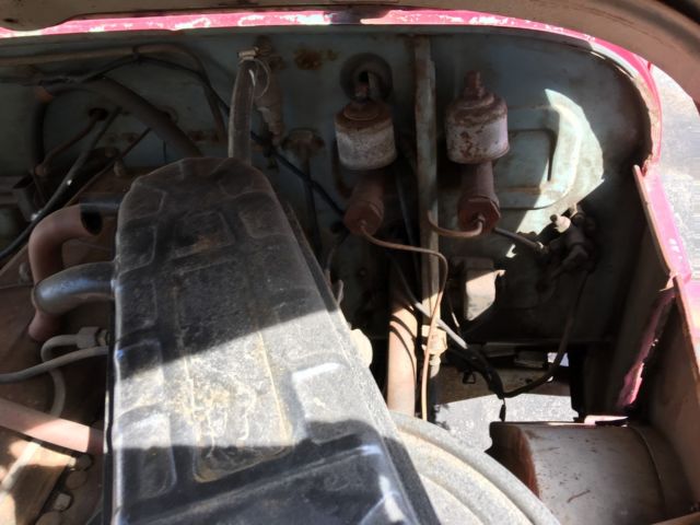 1967 Red Toyota Land Cruiser 2 door