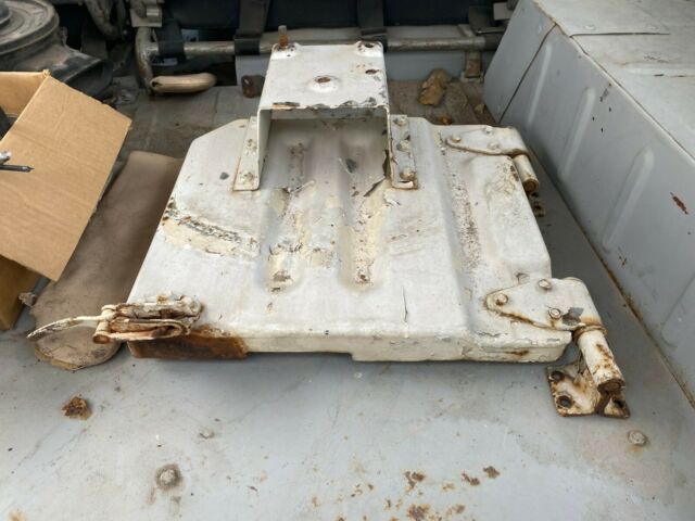 1967 White Toyota Land Cruiser SUV w removable top