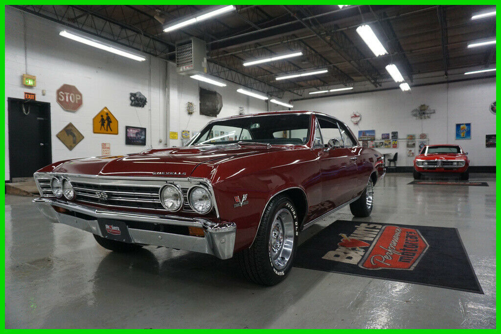 1967 Burgundy Chevrolet Chevelle