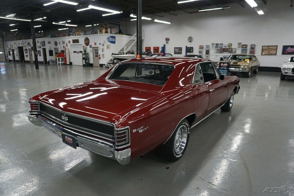 1967 Burgundy Chevrolet Chevelle