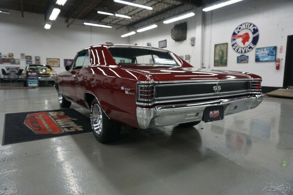 1967 Burgundy Chevrolet Chevelle