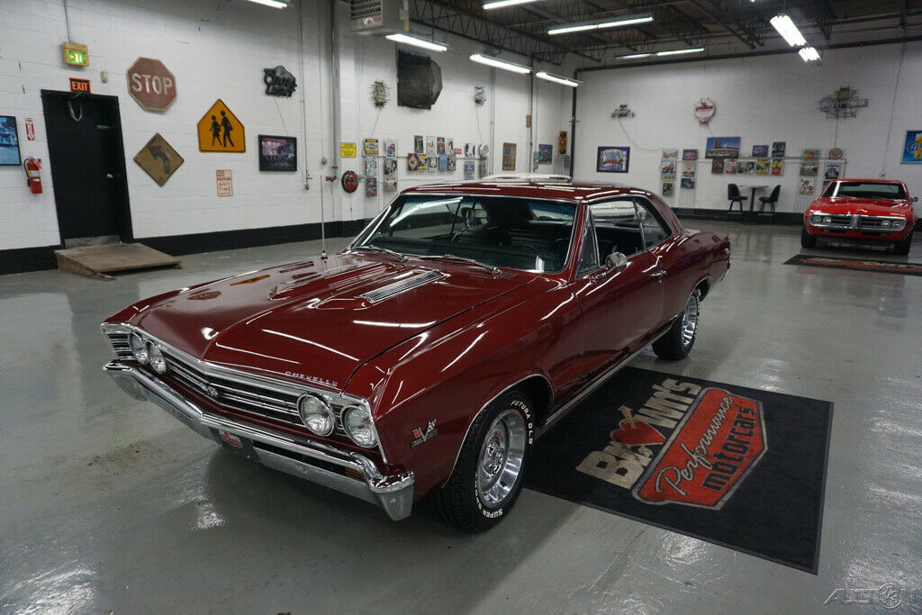 1967 Burgundy Chevrolet Chevelle