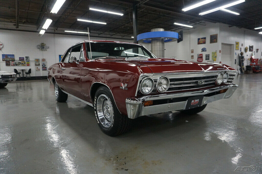 1967 Burgundy Chevrolet Chevelle