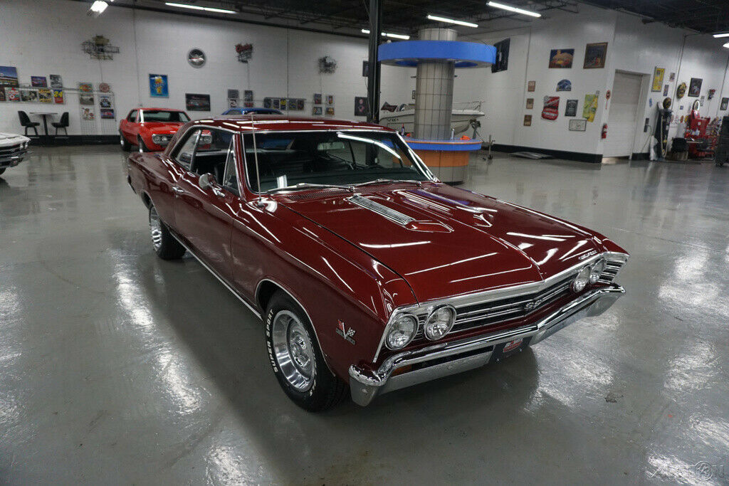 1967 Burgundy Chevrolet Chevelle