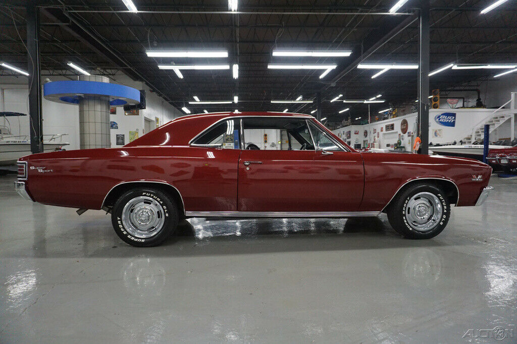 1967 Burgundy Chevrolet Chevelle