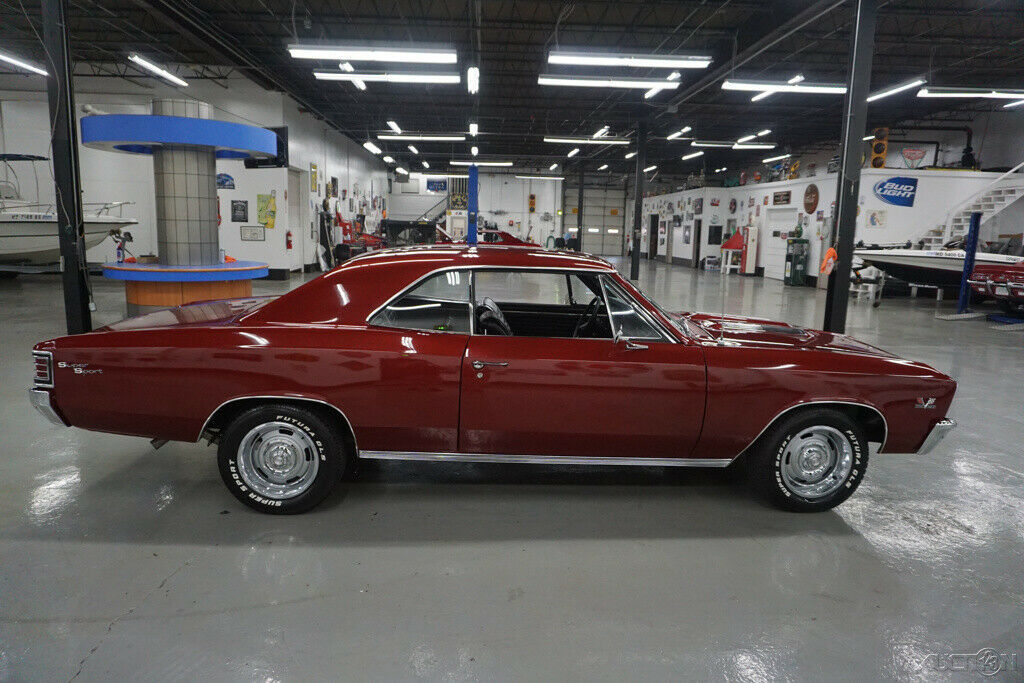 1967 Burgundy Chevrolet Chevelle
