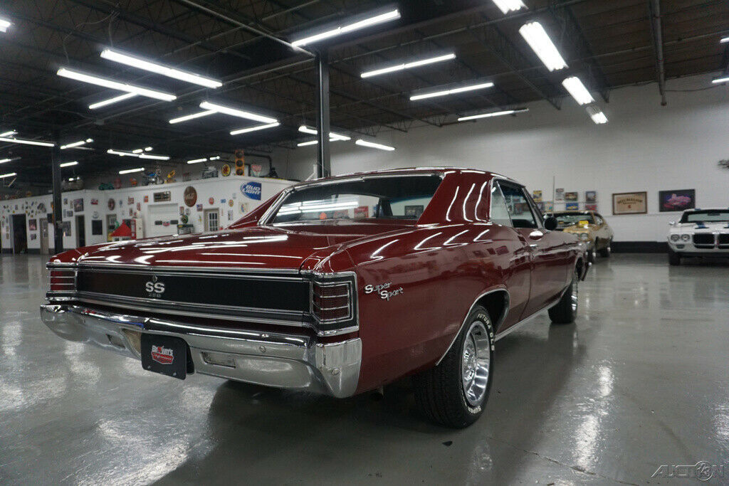 1967 Burgundy Chevrolet Chevelle