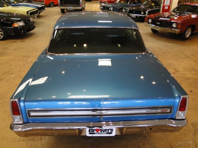 1967 Blue Chevrolet Nova