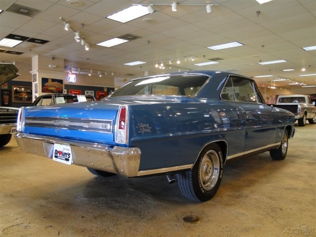 1967 Blue Chevrolet Nova
