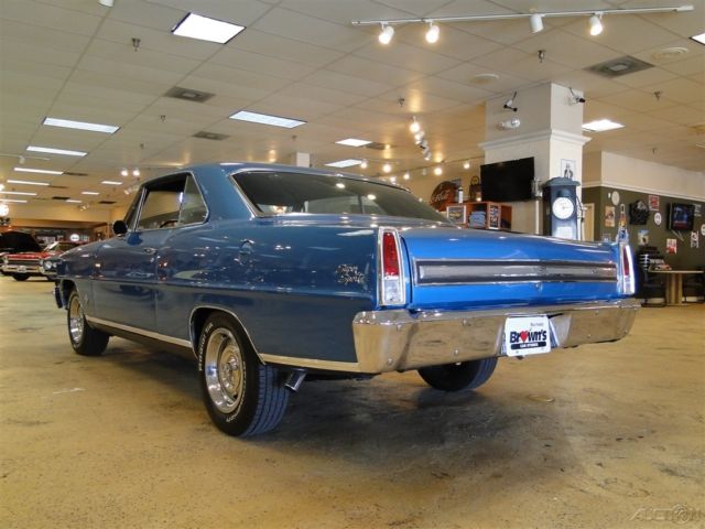 1967 Blue Chevrolet Nova