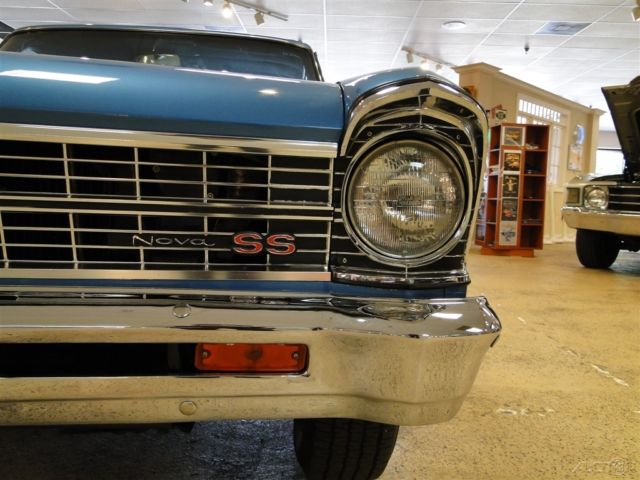 1967 Blue Chevrolet Nova