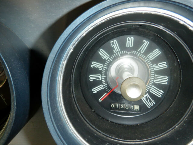 1967 Blue Ford Thunderbird Sedan