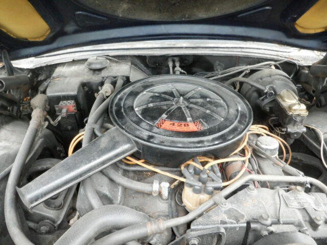 1967 Blue Ford Thunderbird Sedan