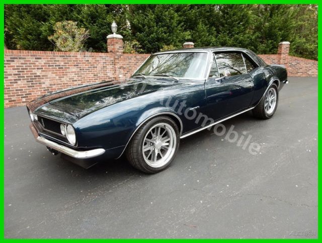 1967 Blue Chevrolet Camaro