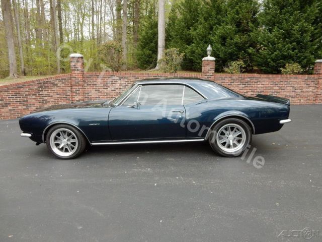 1967 Blue Chevrolet Camaro