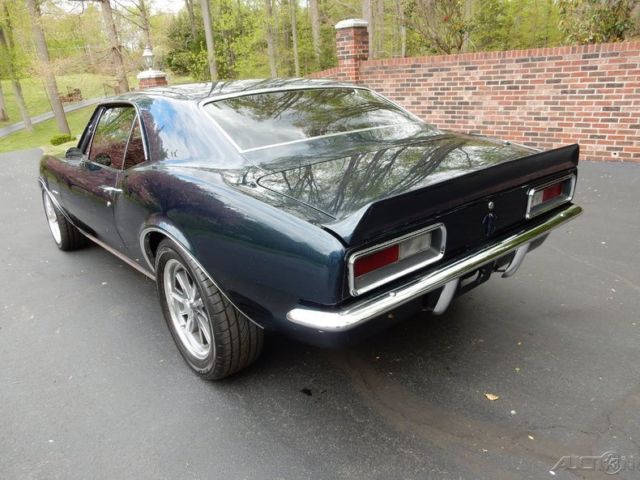 1967 Blue Chevrolet Camaro