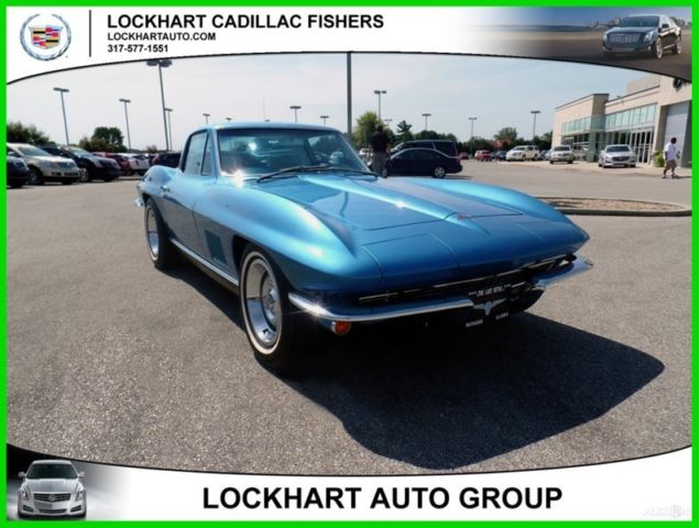 1967 Blue Chevrolet Corvette Coupe