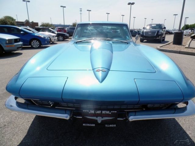 1967 Blue Chevrolet Corvette Coupe