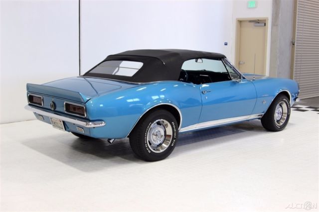 1967 Blue Chevrolet Corvette Convertible