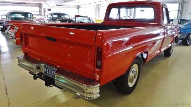 1967 Red Ford F-250 Pickup Truck